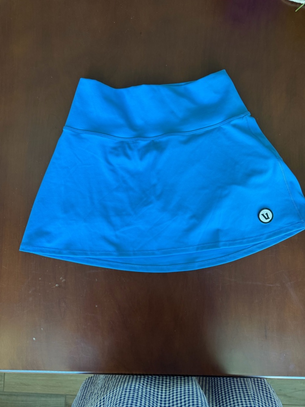 Vuori Electric Blue Circle Skort with Logo